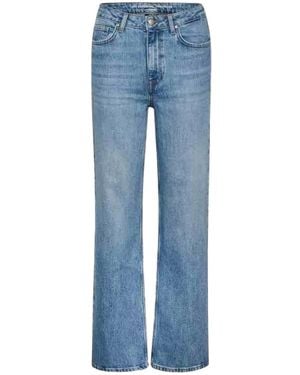 My Essential Wardrobe Vintage-Inspirierte Wide Fit Jeans - Blau