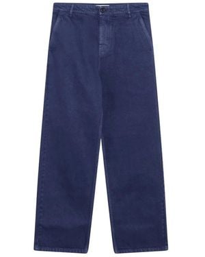 Miu Miu Wide Trousers - Blue
