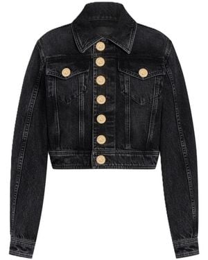 Dondup Denim Jackets - Black
