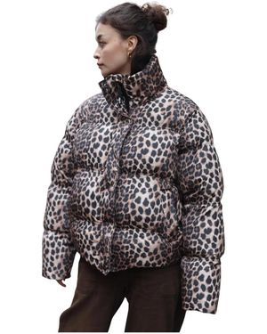 Crās Pufferjacke Für Winterliche Eleganz - Schwarz