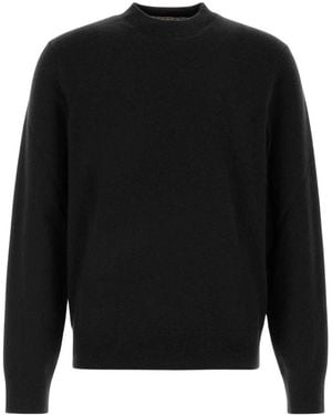 Burberry Stretch Cashmere Blend Sweater - Schwarz