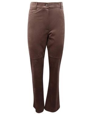 D.exterior Wide Trousers - Brown