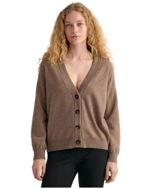 GANT Cardigans - Marrón
