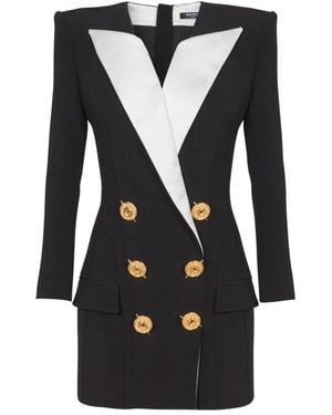 Balmain Short Dresses - Black