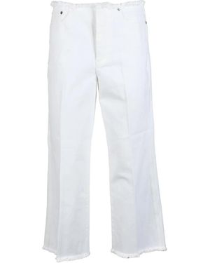 Michael Kors Wide Jeans - White
