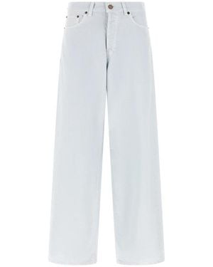 Haikure Jeans ,Wit ,Katoen Bethany Twill Jeans - Blauw