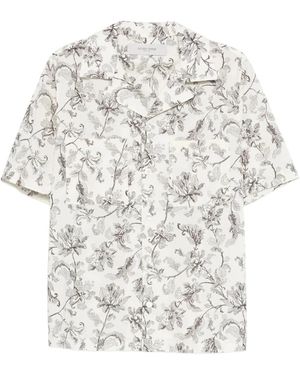 Golden Goose Short Sleeve Shirts - White