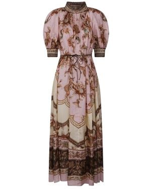 Zimmermann Midi Dresses - Brown