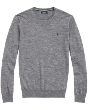 Ralph Lauren Round-Neck Knitwear - Gris