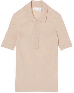 Lacoste Polo Shirts - Natural