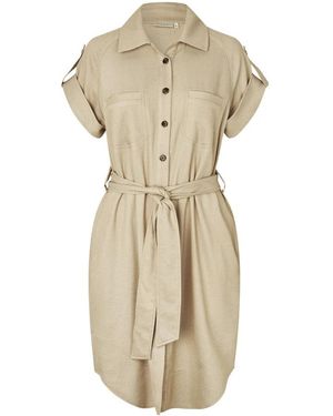 Masai Shirt Jurken - Naturel