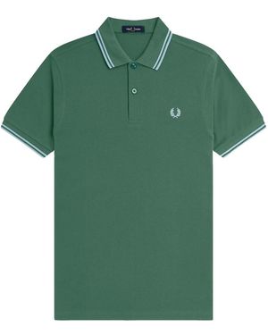 Fred Perry Polo Shirts - Green