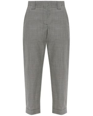 Versace Cropped Trousers - Gris