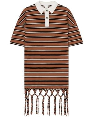 Nanushka Polo Shirts - Marrón