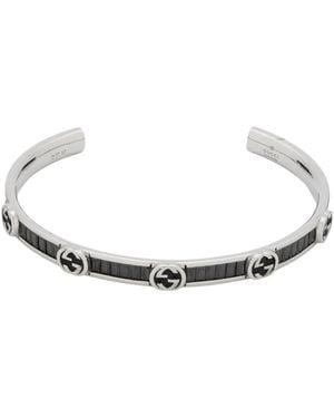 Gucci Verschlungene Kette Armband - Mettallic