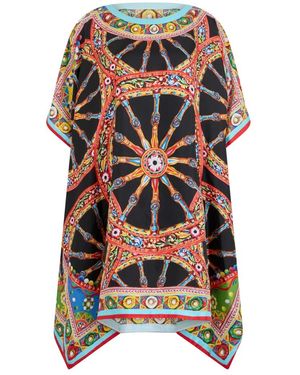 Dolce & Gabbana Zijden Kaftan - Meerkleurig