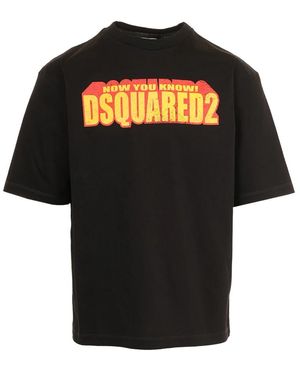 DSquared² T-Shirts - Negro