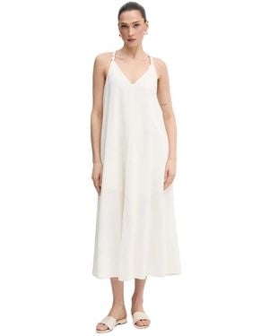 DKNY Midi Dresses - Blanc