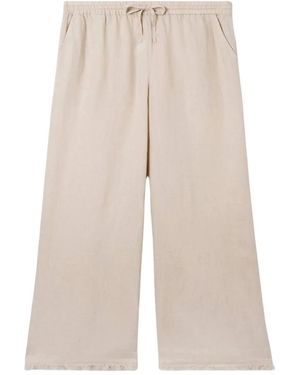 MC2 Saint Barth Wide Trousers - Natural
