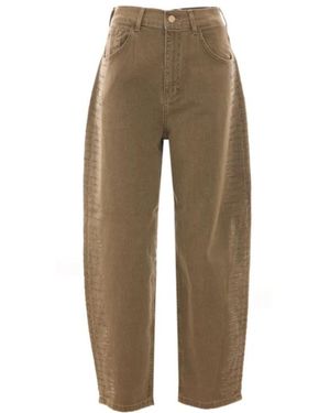 Liu Jo Loose-Fit Jeans - Naturel