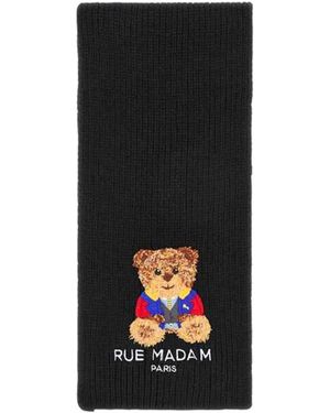 Rue Madam Winter Scarves - Nero