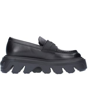 Casadei Generation C Leren Loafers - Zwart