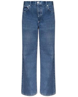 Rag & Bone Miramar Sofie Wide-Leg Hose - Blau