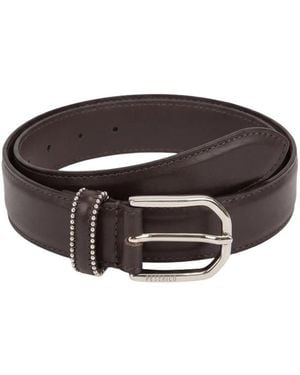 Peserico Accessoires ,Bruin ,Leer S32612C0 Cc 938 Leren Riem