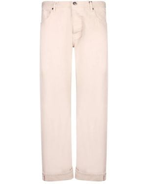 Amaranto Gerades Jeans - Pink