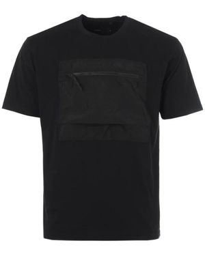 NEMEN Kel brusttaschen t-shirt - ink - Schwarz