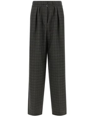 Dries Van Noten Wide Trousers - Gris