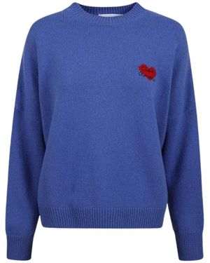 Giada Benincasa Klare Blaue Pullover Kollektion