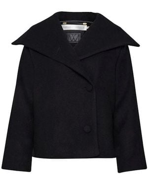 Inwear Single-Breasted Coats - Black
