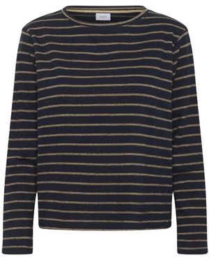 Saint Tropez Long Sleeve Top - Zwart