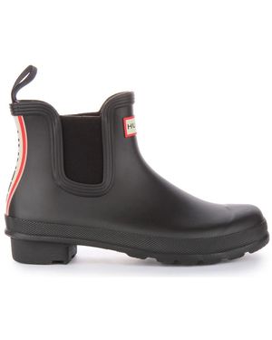 HUNTER Chelsea Boots - Brown