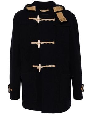 Gloverall Single-Breasted Coats - Nero