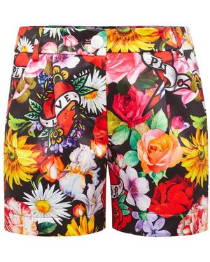Philipp Plein Korte Broeken ,Veelkleurig ,Shorts Love - Meerkleurig