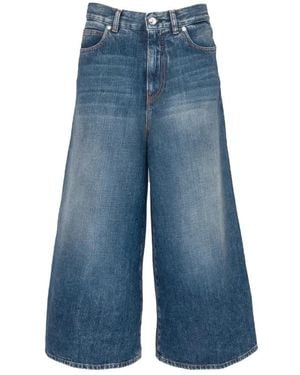 Nine:inthe:morning Wide Jeans - Azul