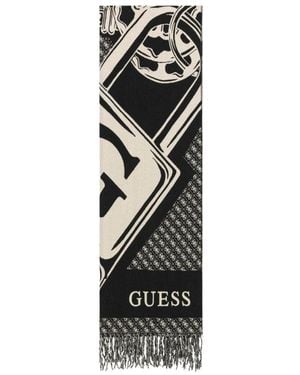 Guess Winter Scarves - Nero