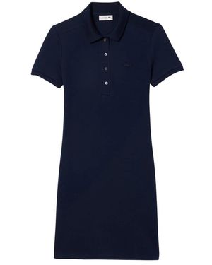 Lacoste Polo Jurk Slim Fit - Blauw