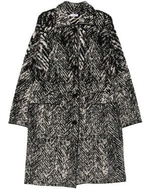 Liu Jo Single-Breasted Coats - Negro