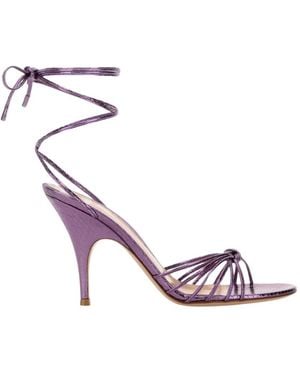 Gianvito Rossi Malé Sandalen - Lila