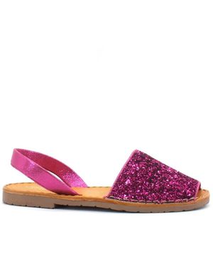 Colors Of California Flat Sandals - Purple