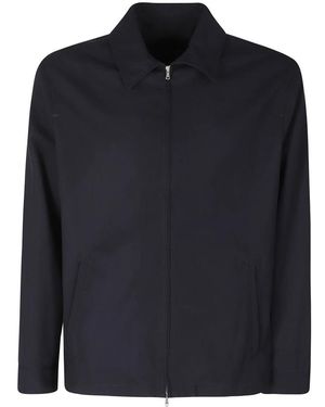 White Sand Zip-Over Jacke - Blau