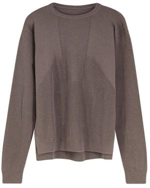 Rick Owens Round-Neck Knitwear - Brown
