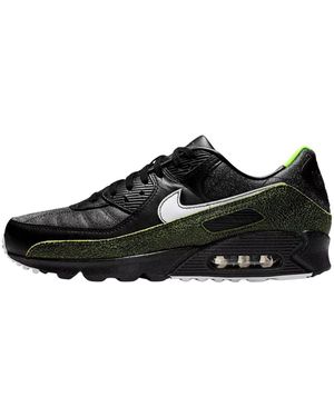 Nike Fitness ,Veelkleurig ,Leer Air Max 90 Tiempo - Zwart