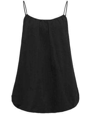 ONLY Onlfiru Strap Short Balloon Dress Wvn - Zwart