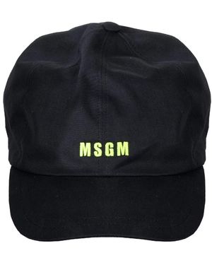 MSGM Hats & Caps - Blue