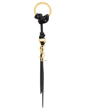 Saint Laurent Keyrings - Metallic