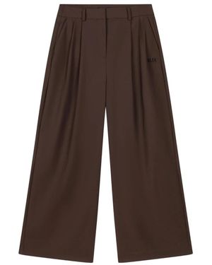 Alix The Label Wide Trousers - Brown